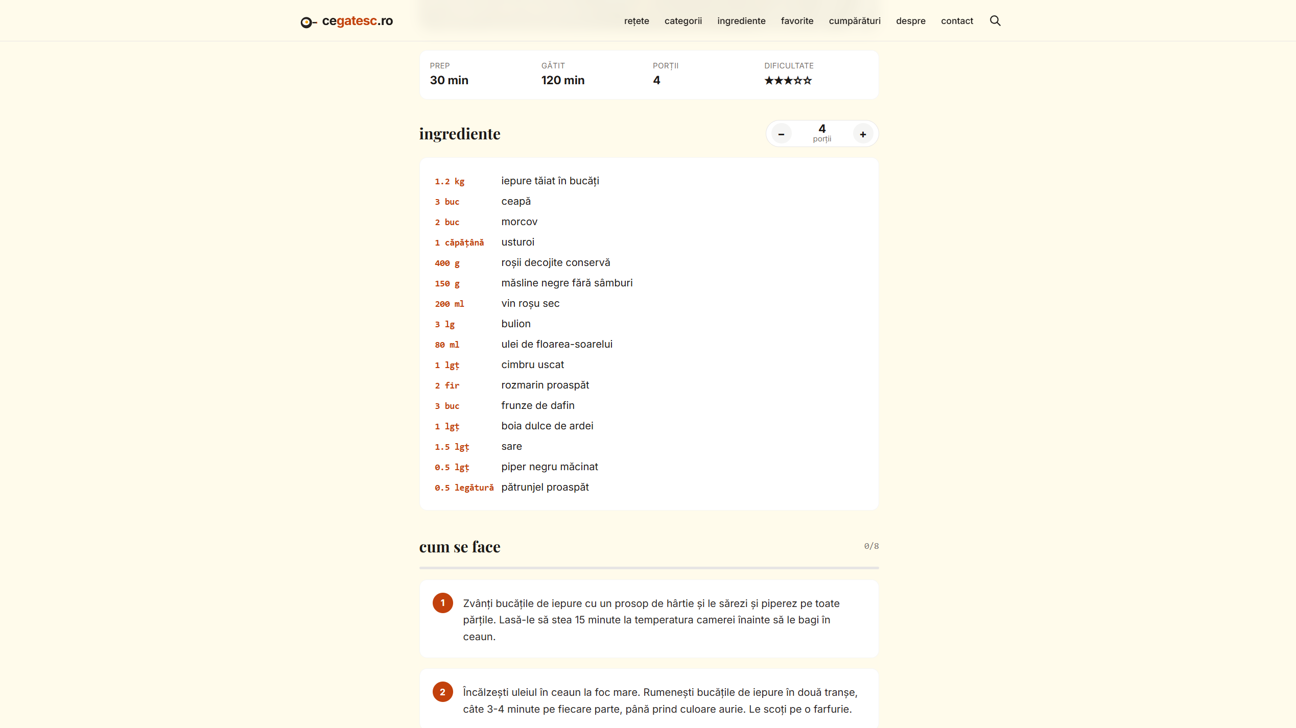 Cegatesc.ro — AI-Powered Recipe Platform