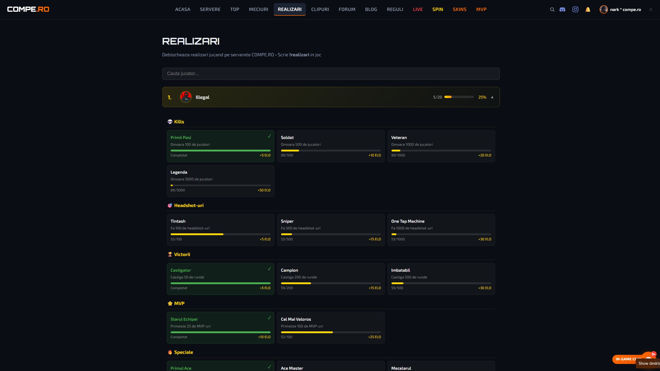 Game Server Counter-Strike Competitive Romania