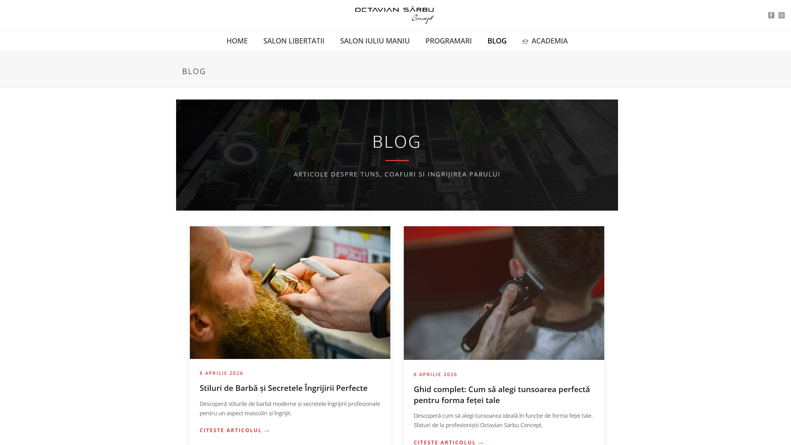 AI-Powered Blog Generator for Barbershop Brand